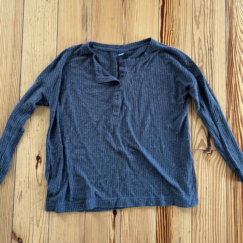 Old Navy button front oversized sweater size M